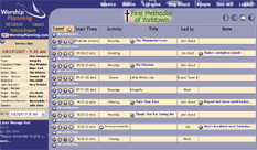 Service Schedule